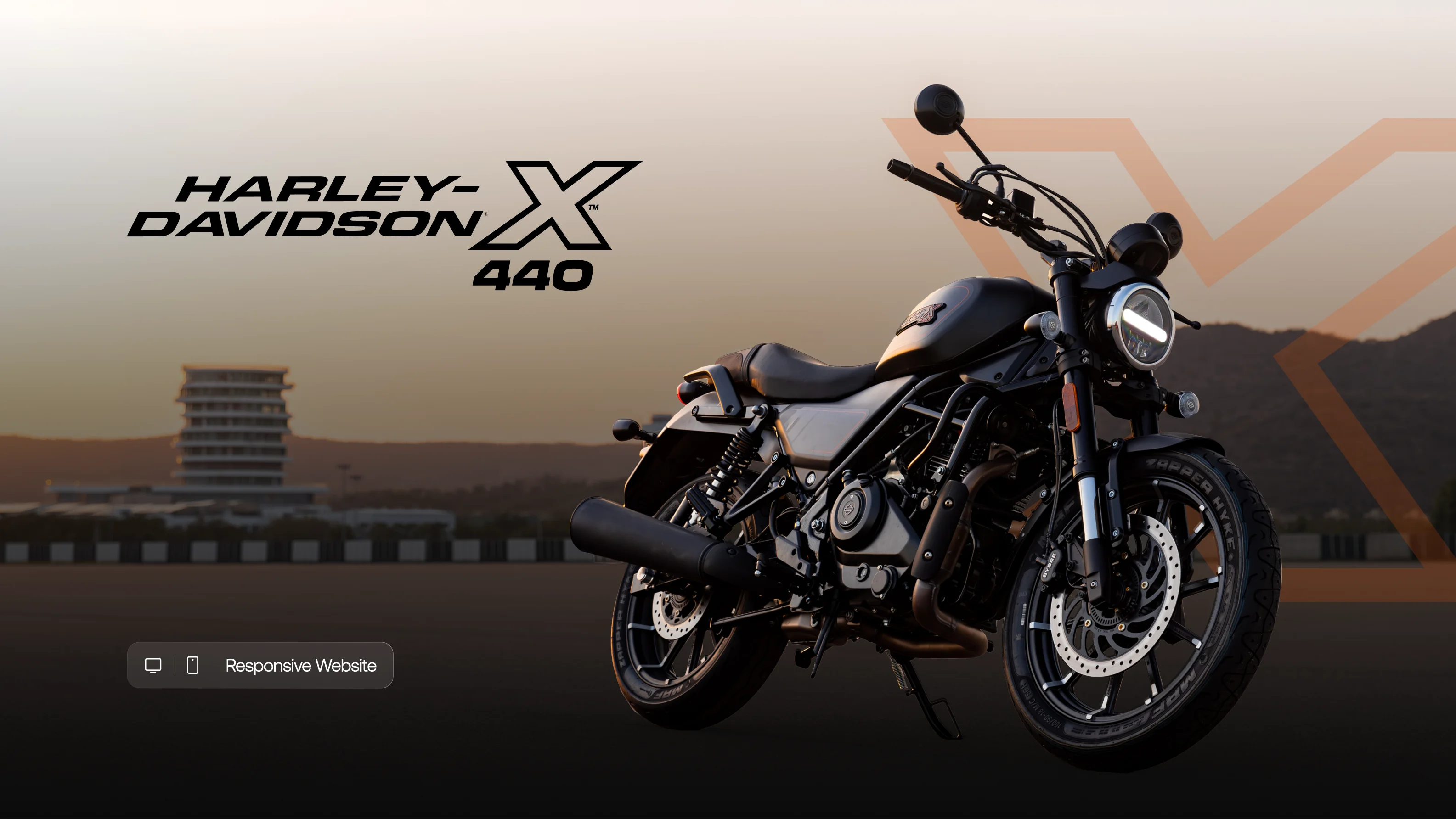 Harley-Davidson X440 website hero