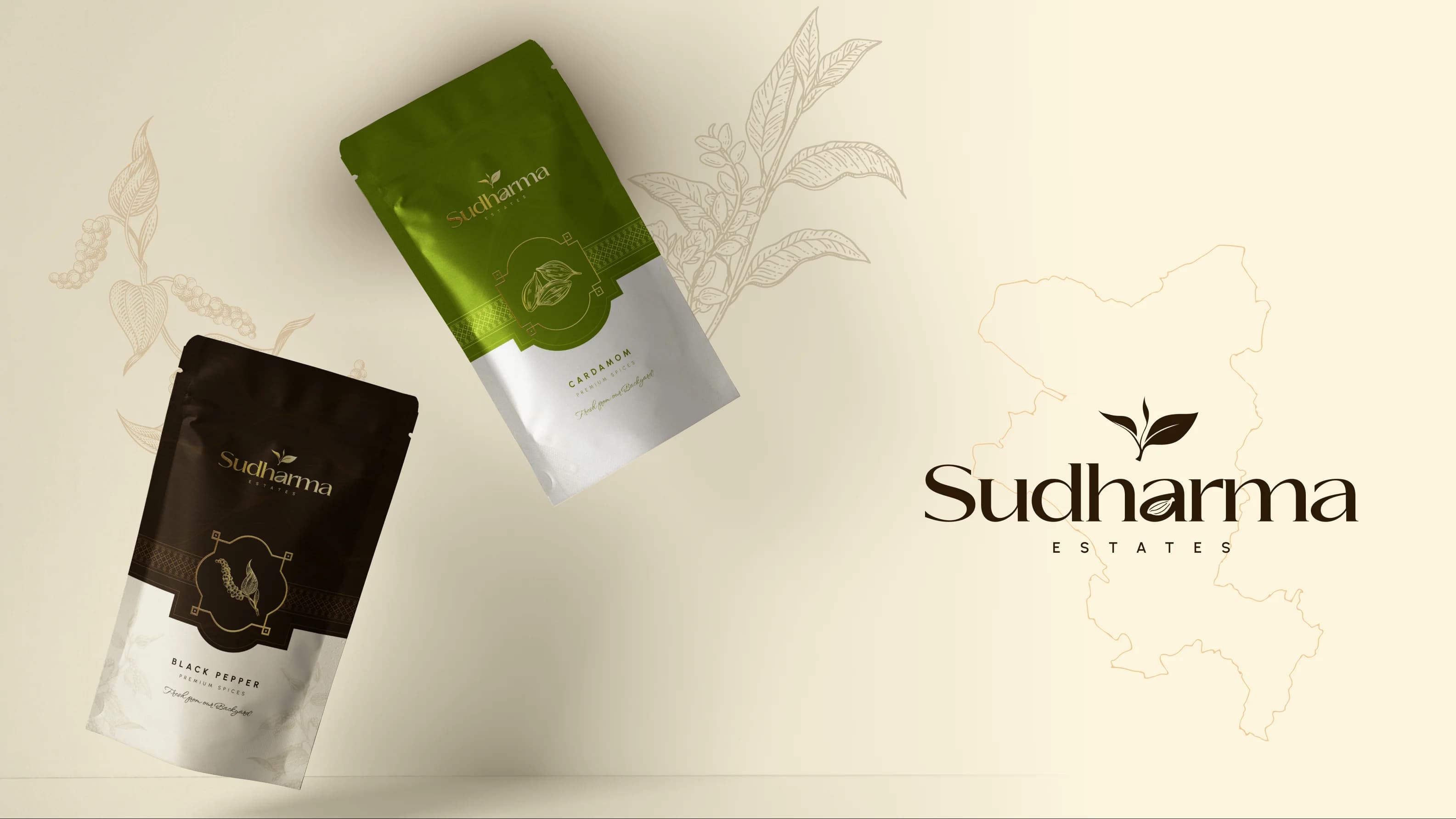 Sudharma Estates packaging